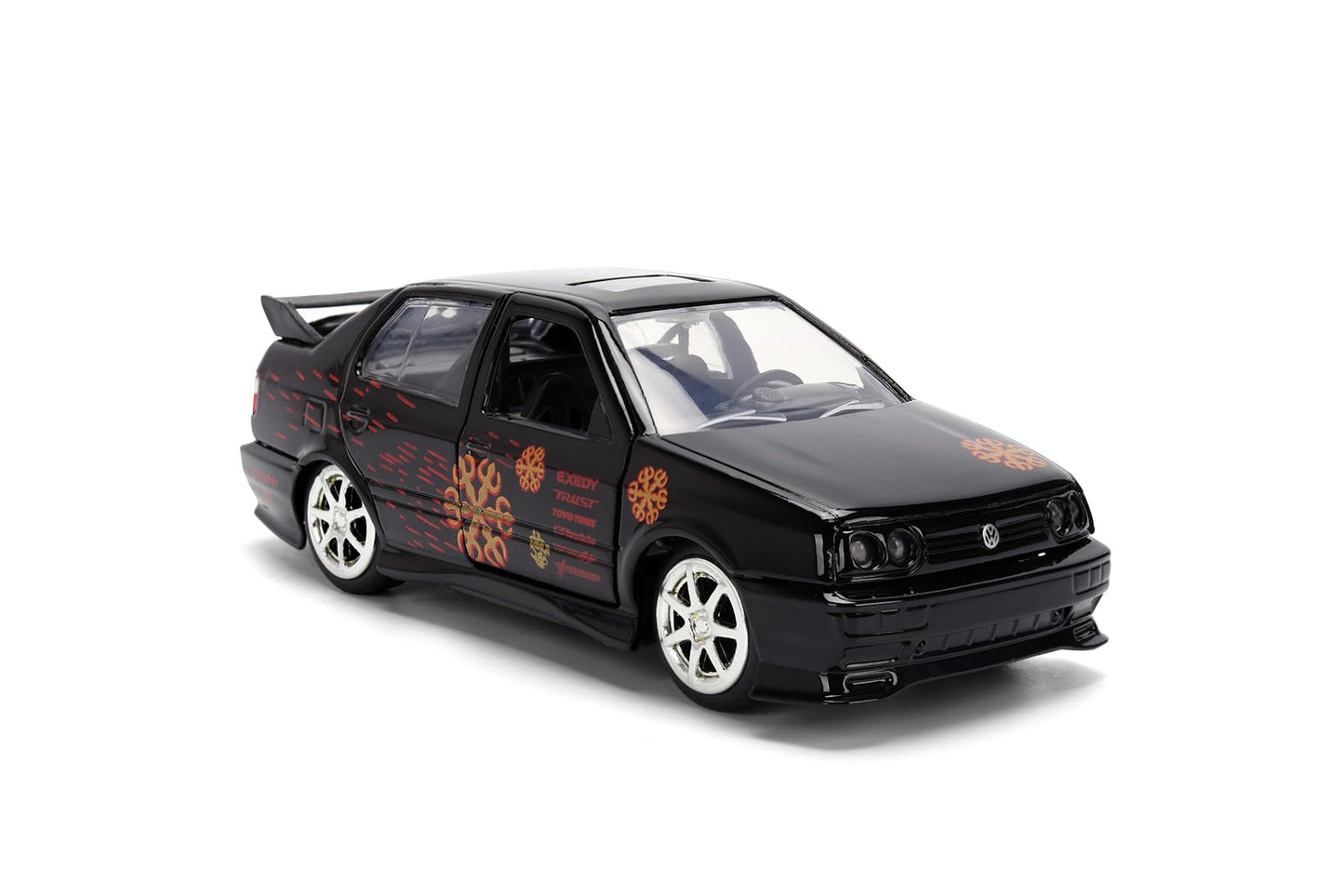 Jada 1995 Volkswagen Jetta, Fast & Furious Remix - 25th Anniversary Toys 35628-1/32 Scale Diecast Model Car