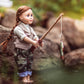 The Queen's Treasures 18 Inch Doll Clothes, 4 Pc Fishing Outfit, Compatible with American Girl Dolls