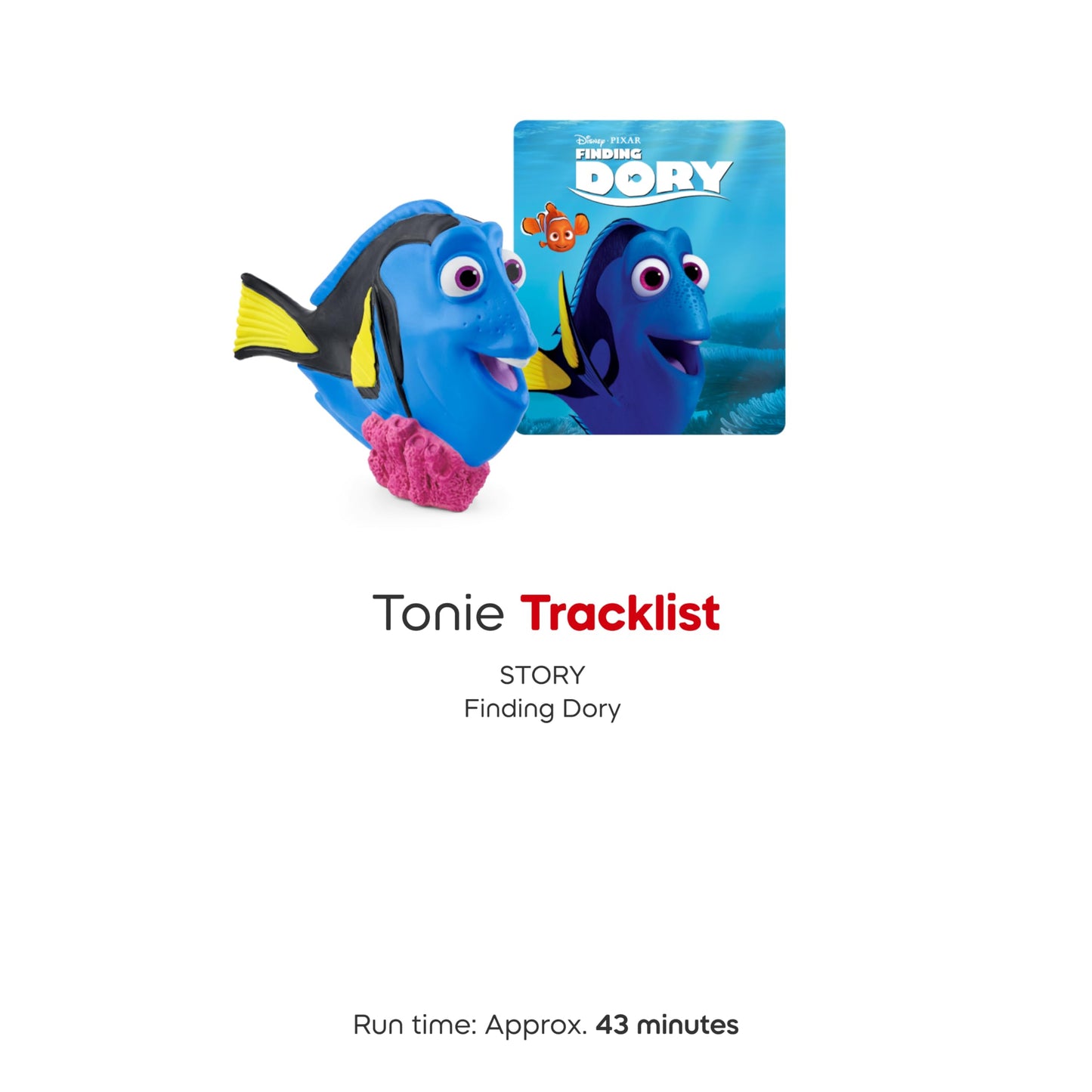 Tonies Dory Audio Toy Figurine from Disney and Pixar's Finding Dory