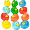 2" Solid Color Rubber Duckies