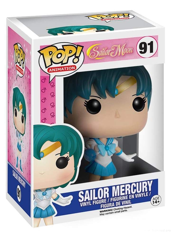 Funko POP Anime: Sailor Moon - Sailor Mercury Action Figure