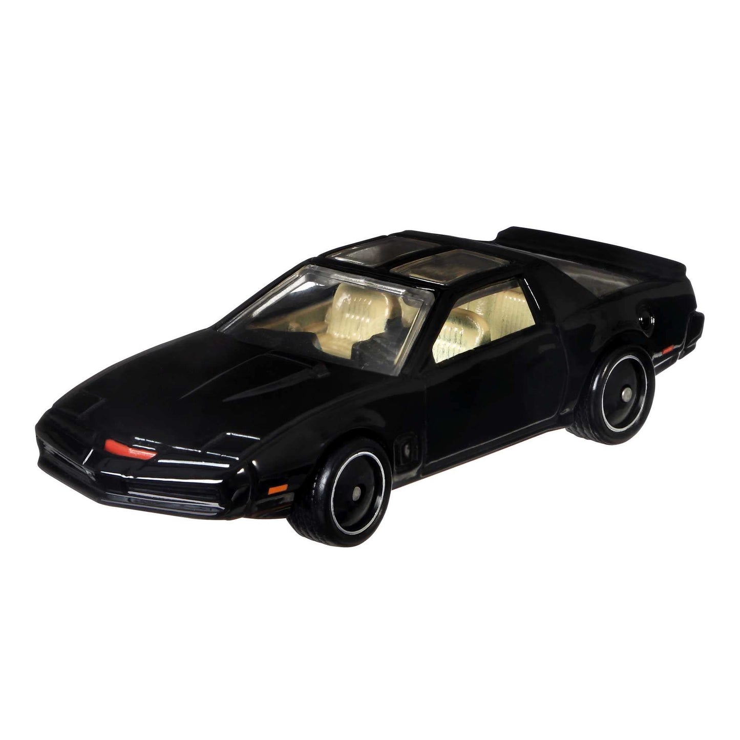 Hot Wheels Retro Entertainment Collection of The Knight Rider KITT 1:64 Scale Vehicle from Blockbuster Movies, TV, & Video Games, Iconic Replicas