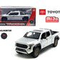 MiJo Exclusives Toyota Tacoma Trailhunter Diecast Model, 1:24 Scale, Black, 2025 (Silver)