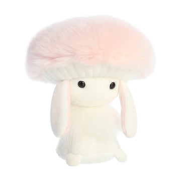Aurora® Vibrant Spring Fungi Friends™ Stuffed Animal - Decorative Companion - Endless Fun - Pink 6 Inches
