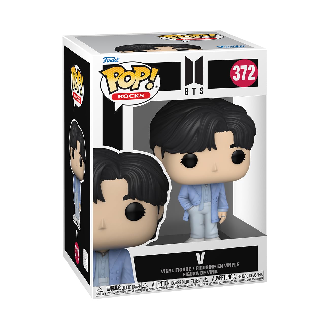Funko POP! Rocks: BTS - V - Collectable Vinyl Figure - Gift Idea - Official Merchandise - for Kids & Adults - Music Fans - Model Figure for Collectors