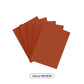Curator® Tournament TCG Matte Sleeves - Standard Size (66x91mm) w/Black Backs - Non-PVC - “Sienna” (Red) Palette Series - Compatible with Magic