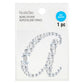 Recollections Bling Alphabet Letter Sticker, 12 Pack