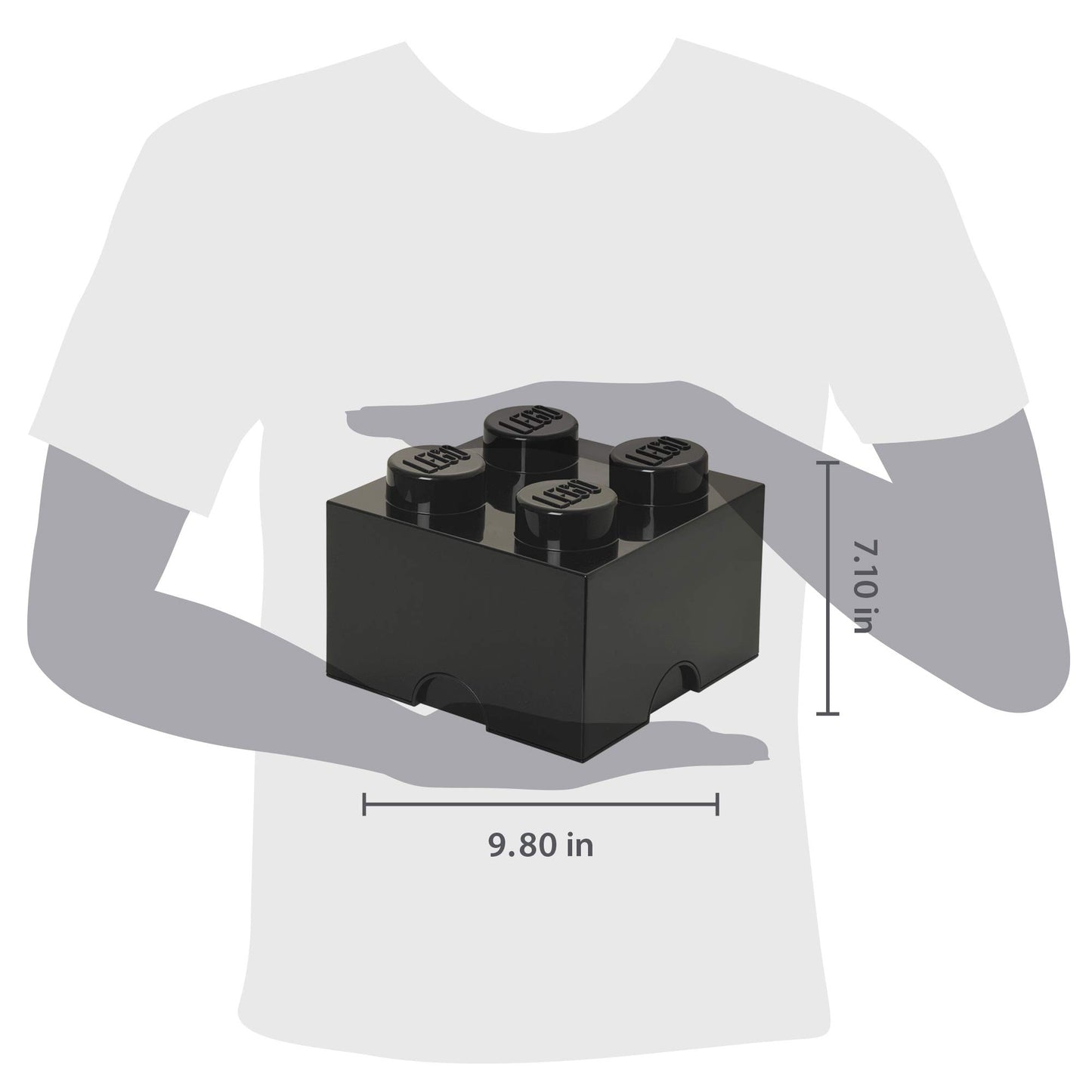 Room Copenhagen Brick Box, 4, Black (40030633)