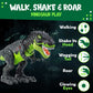 Toysery Tyrannosaurus T-Rex Walking Dinosaur Kids Toy. LED Lights and Realistic Sounds, for Kids 3-12 Years Old Boys and Girls (Colors May Vary)