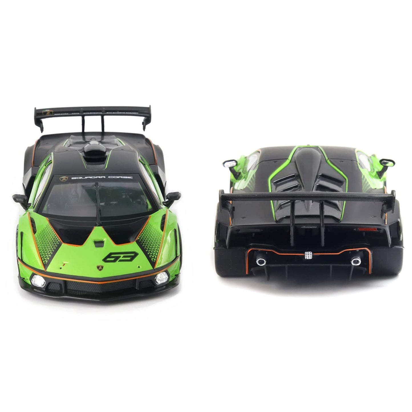 HTLNUZD 1/24 Racing Car Alloy Model for Lamborghini Essenza Scv12 1:24 Luxury Vehicle Die Cast Collectible Gift