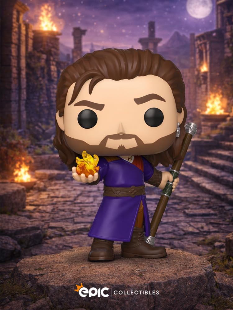 Epic Collectibles Pop Games: Baldur's Gate - Gale Vinyl Figure Included with Box Protector Compatible for Funko