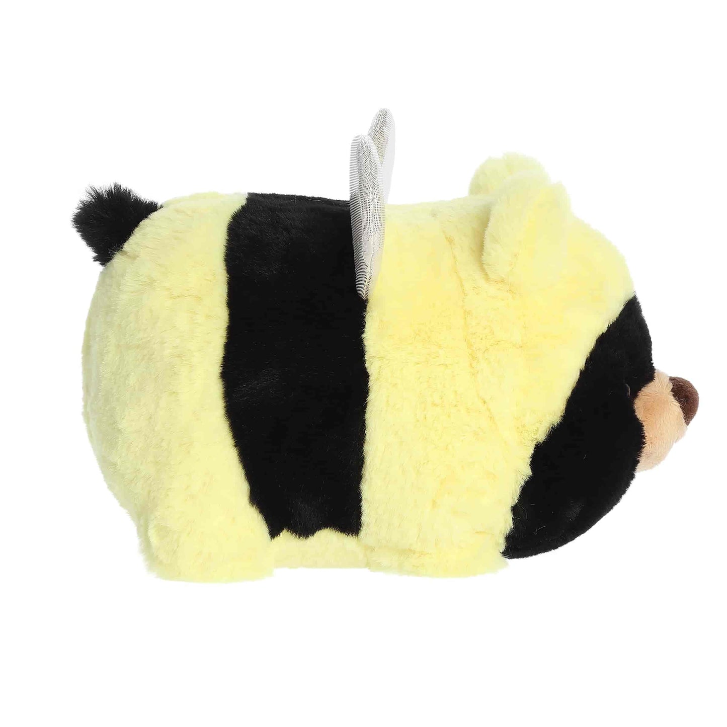 Aurora® Adorable Spudsters™ BAZ Bee Bear™ Stuffed Animal - Round Shape Makes for Comforting Cuddles - Perfect for Kids All Ages and Animal Loving