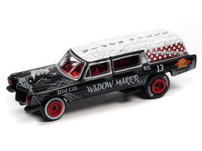 Auto World Premuim - Johnny Lightning Collector Club Car Custom Hearse Drag Racer (JLCC009)