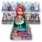 Amarina Packed in Clear Box for Gift Disney Princess Mini Poseable 3.5'' Doll Choose from All 11 Style Princess Characters (Ariel with Legs)