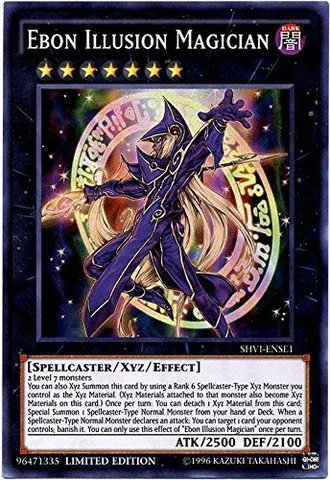 Ebon Illusion Magician - Shvi-ENSE1 - Super Rare - Limited Edition
