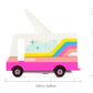 CANDYCAR® Wooden Food Truck Collection - Unicorn 2.0 Van, Premium Handcrafted Beech Wood Toy Car