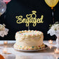 Auteby Engaged Cake Topper - Engagement Wedding Party Decorations