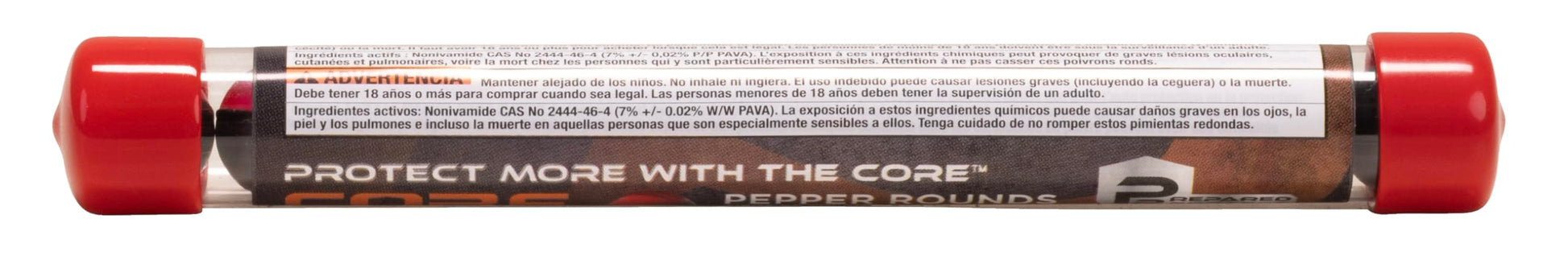 P2P Core Defense .68 Cal Pepper Rounds Non-Lethal Self Defense Ammo, 10 Ct