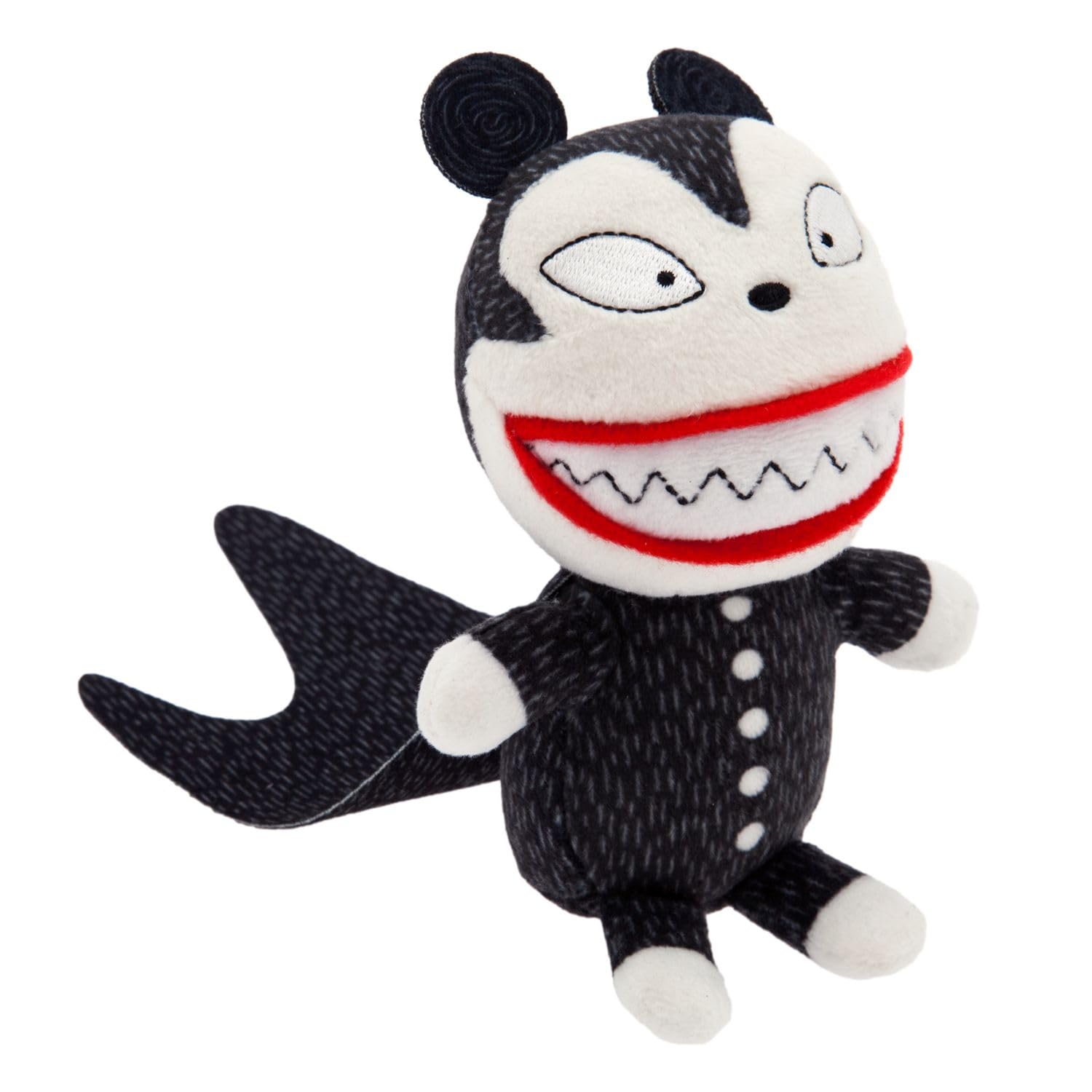 Disney Store Official The Nightmare Before Christmas: Vampire Teddy Bear 5.5-Inch Magnetic Shoulder Plush - Authentic Small Collectible for Fans