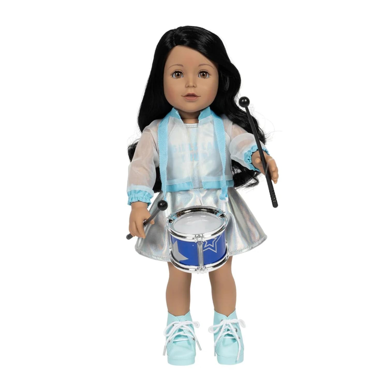 Adora 18" Rebel Girls Doll Collection - Inspired by Good Night Stories Rebel Girl Books - Premium Quality Soft and Movable Doll Body with Realistic