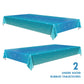 HOME & HOOPLA Under Water Bubbles Paper Table Cover for Beach and Pool Parties, Mermaid, Narwhal, and Ocean Themed Parties, 54" x 102" (2 Pack)