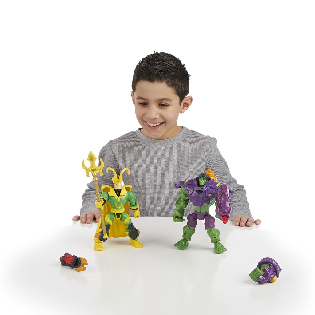 Marvel Super Hero Mashers Hulk vs. Loki Mash Pack
