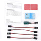Jadeshay RC Flight Controller, F50A 3 Axle Gyro A3 V2 Flight Controller Stabilizer System with Four Flight Modes for RC Fixed Wing Airplane