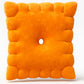 Snack Plushies Cheese Cracker Plush Pillow - 10" Soft & Huggable Stuffed Food Plush Toy - Cute Snack-Inspired Cuddly Gift for Kids & Adults