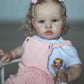 scnbom 24inch Reborn Baby Dolls Girls Silicone Babies Lifelike Newborn Toddler Eyes Open Realistic boy That Look Real