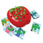 Pressman Wiggly Worms Game - Color Matching Memory Preschool Game, Kids Ages 4 and Up