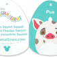 Squishmallows Original Disney 14-Inch Pua - Official Jazwares Plush (Large)