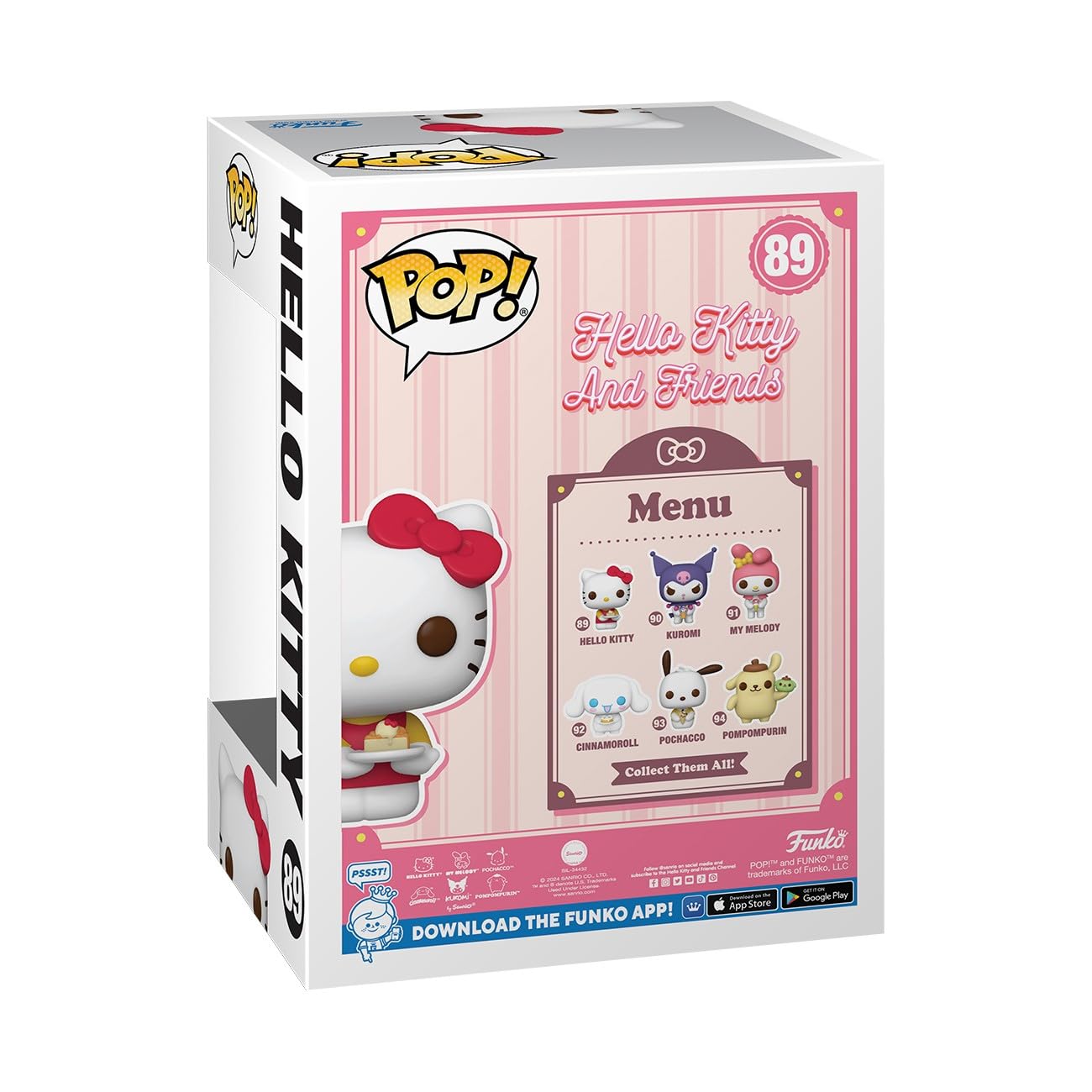 Funko POP! Sanrio: HK - Hello Kitty - Collectable Vinyl Figure - Gift Idea - Official Merchandise - for Kids & Adults - Cartoons Fans - Model Figure