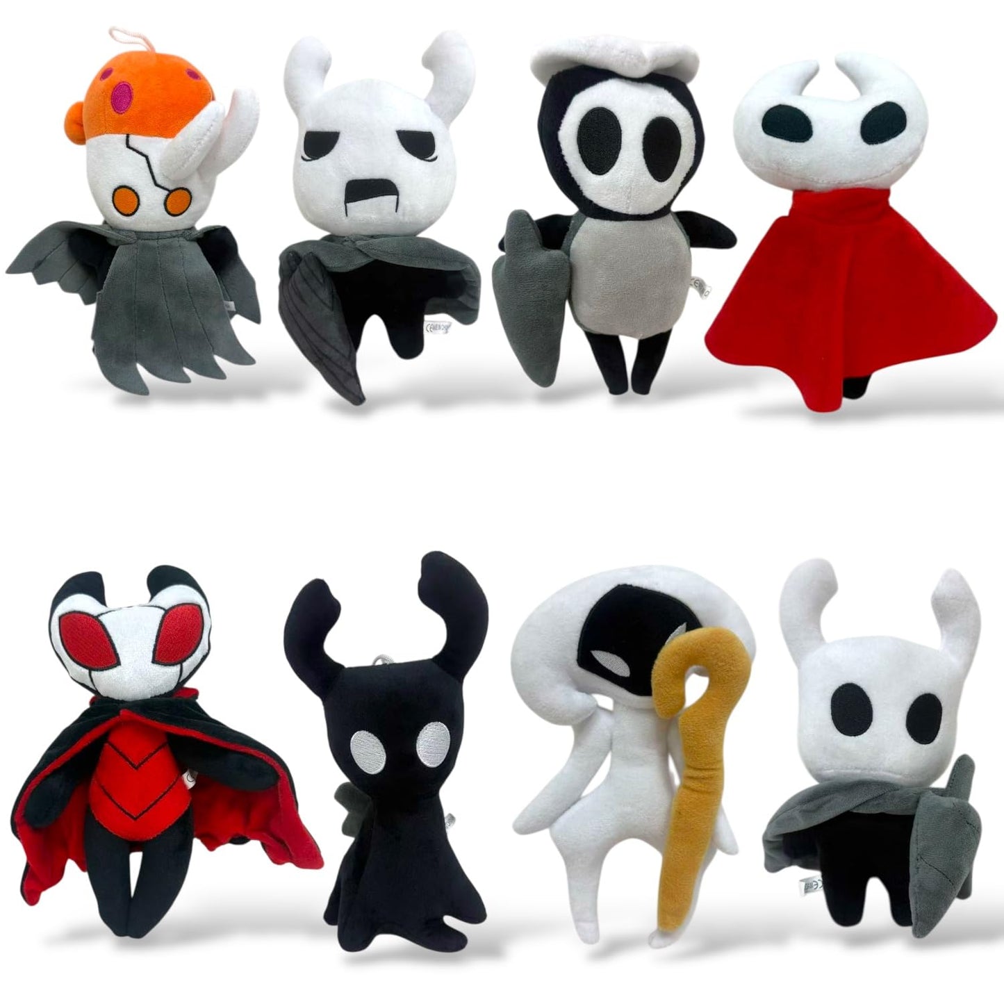 Lalaville 8 Plush Friends Set - Super Soft, Bright & Cuddly Stuffed Toys, Durable & Adorable Plushies for Kids Great for Gifting & Collecting