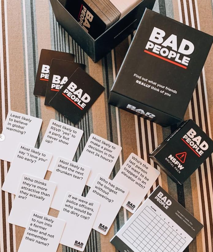 BAD PEOPLE - After Dark Expansion Pack | Hilarious Adult Card Game Add-On for Friends & Game Night, Funny Conversation & Icebreaker Board Game