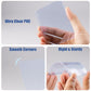 200 Pack 3"x4" Top loaders for Cards - 35pt Premium Hard Plastic Card Protectors, Plastic Card Sleeves, for Trading Baseball Game Sports Collectible