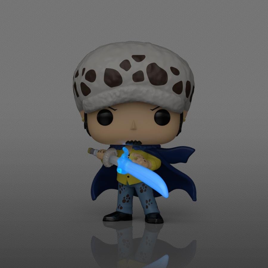 Funko Pop! One Piece Trafalgar Law with Blue Anesthesia Glow-in-The-Dark Vinyl Figure