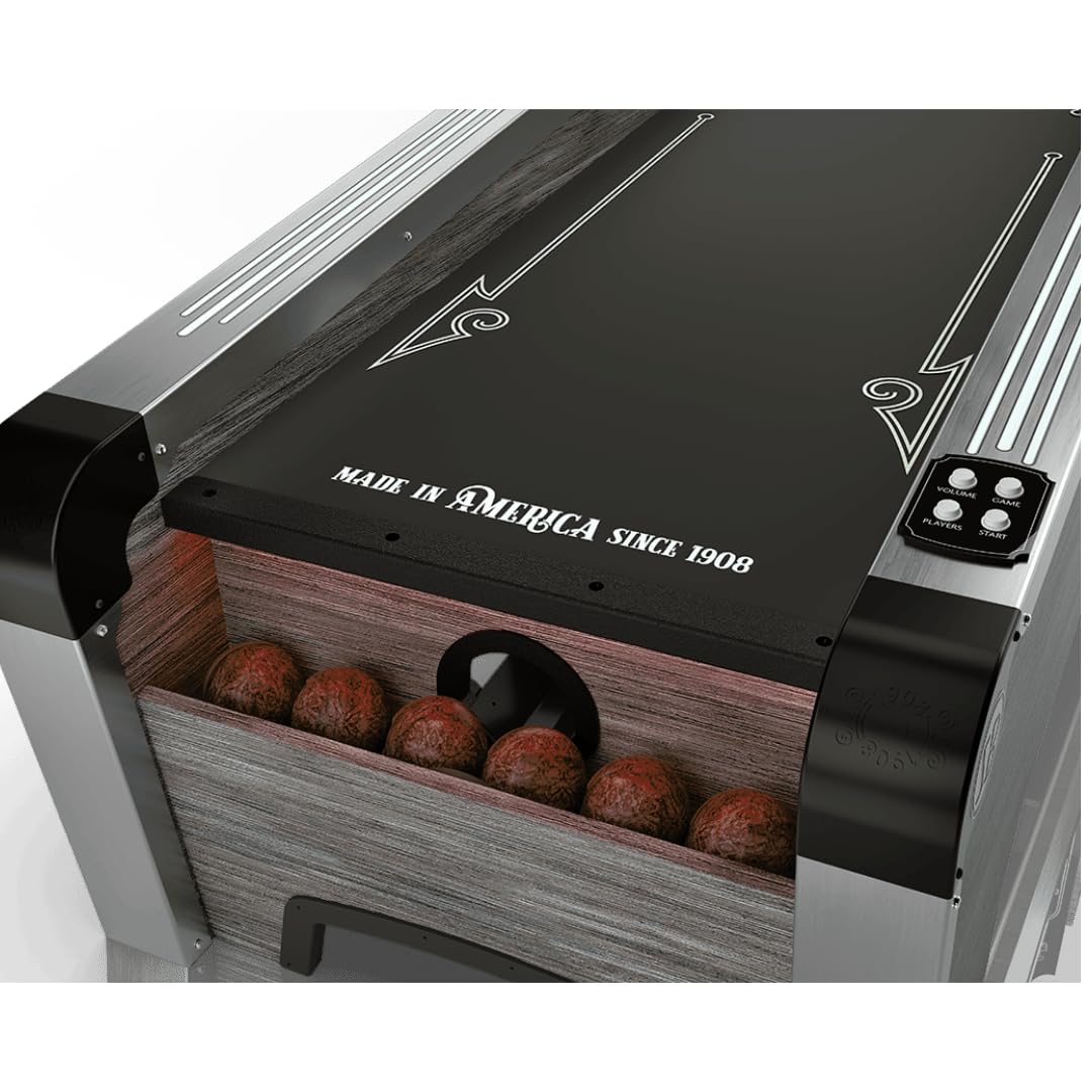 Skee-Ball Official Replacement Game Balls Premium and Premium+ Home Arcade - Set of (4) with Classic Retro Woodgrain Finish