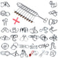 32 Brain Teasers Metal Wire IQ Puzzles,for Adult Children and Student Expanding Mind, Disentanglement Puzzle Unlock Interlock Toys Stocking Stuffers
