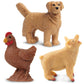 Safari Ltd. Good Luck Minis Ranch Fun Pack - 8 Mini Figurines or Ranch Animals - Educational Toy Figures for Kids Ages 5+