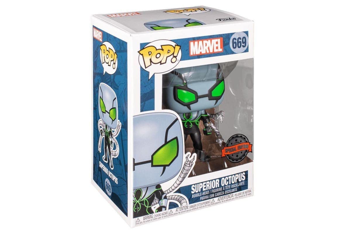 Funko Pop! Marvel: Spider-Man - Superior Octopus Bobblehead Figure (Special Edition)