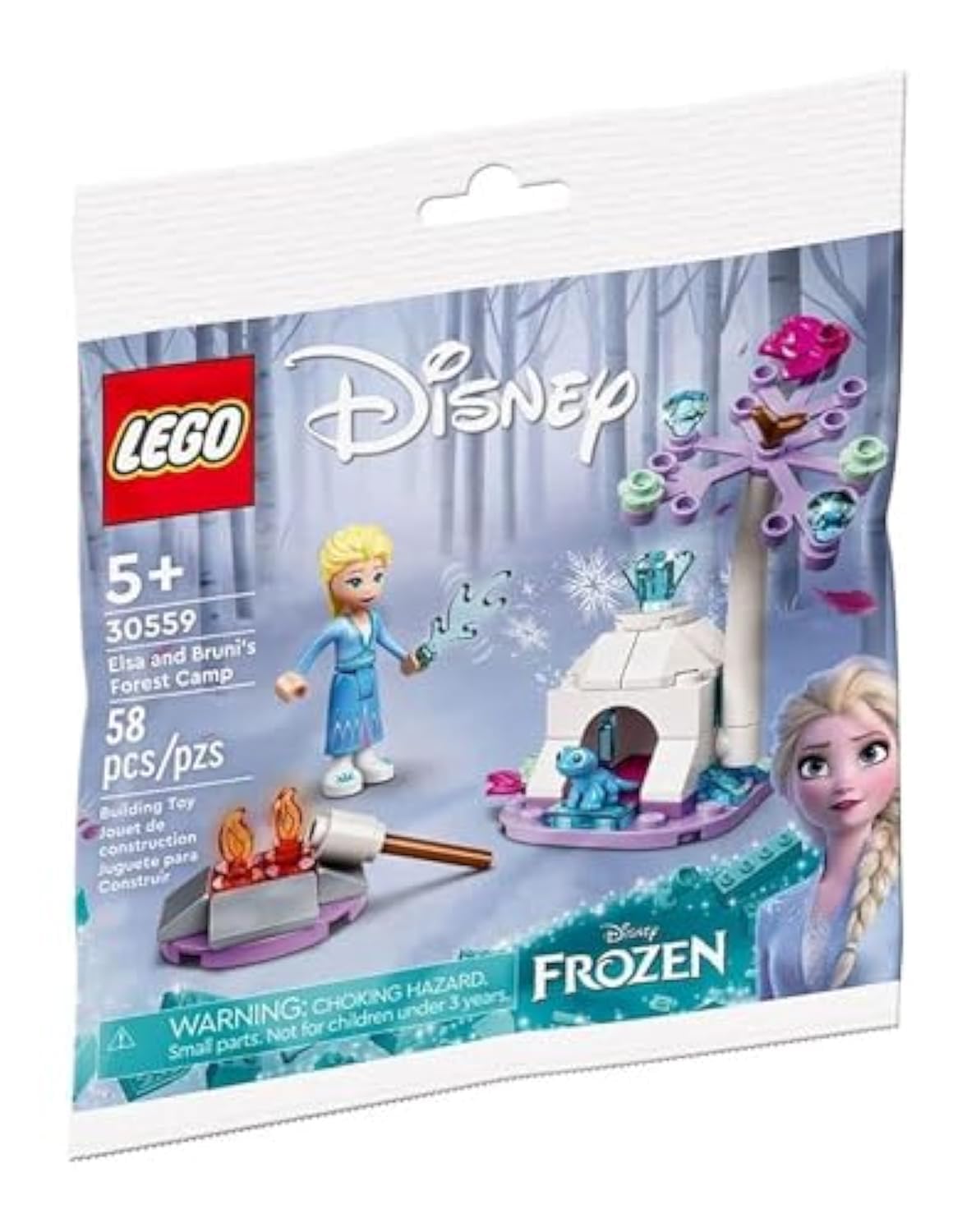 LEGO Frozen: Elsa and Bruni’s Forest Camp Polybag (30559)