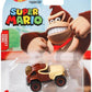 Hot Wheels Super Mario Character Cars - Complete Bundle of 6 (GJJ23?956G) | Includes Mario, Luigi, Princess Daisy, Blue Yoshi, Donkey Kong & Bullet