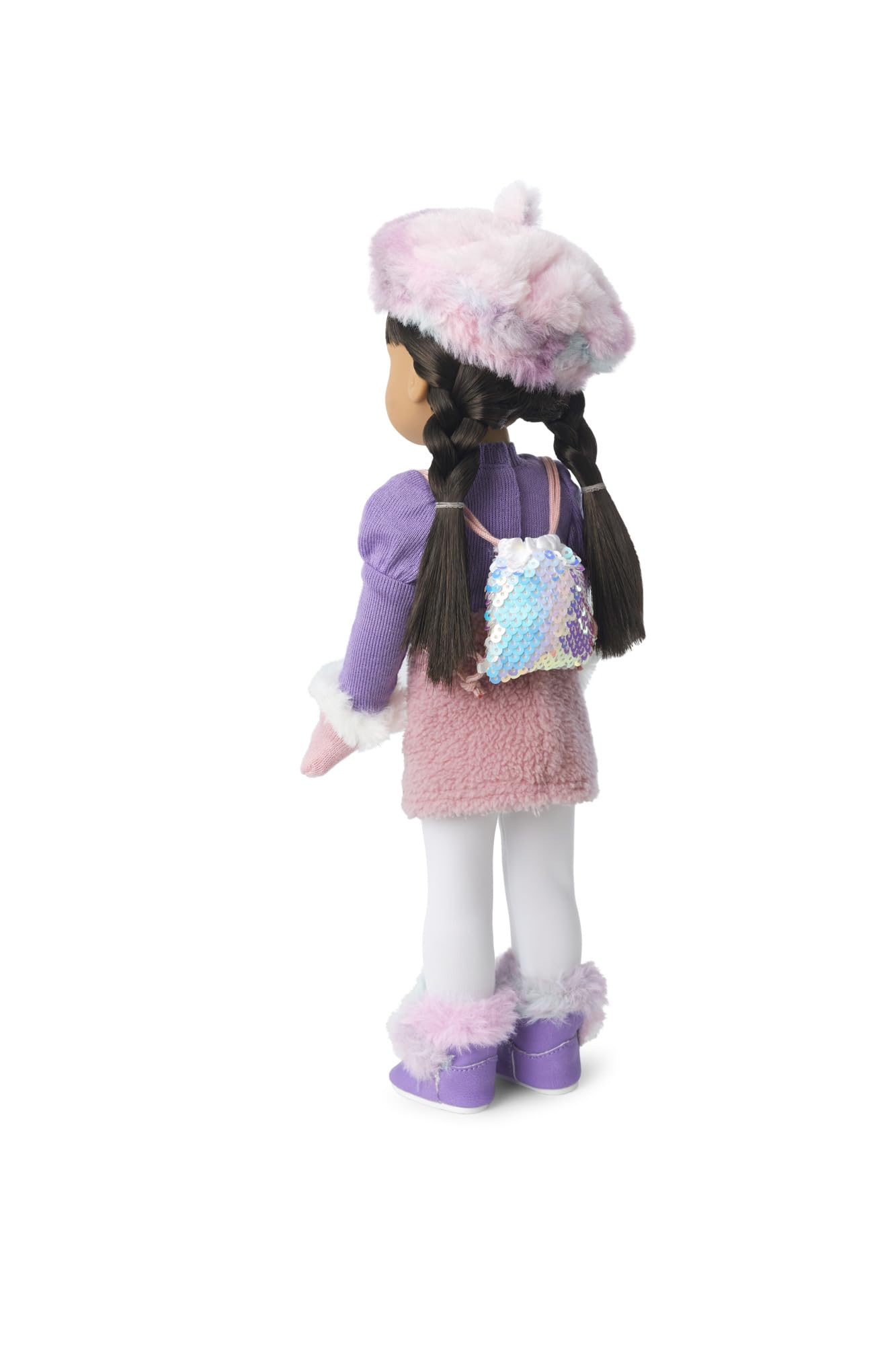 American Girl 14.5-inch Gwynn Doll Accessories with Beret and Backpack, For Ages 4+