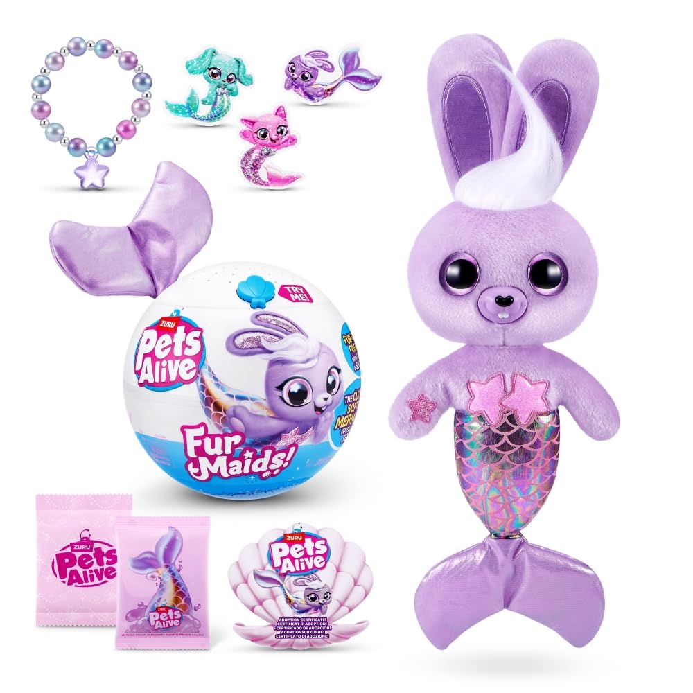 S001-PETS Alive-FURMAIDS-Series 1-Plush-Shrink WRAP,8PCS/CTN