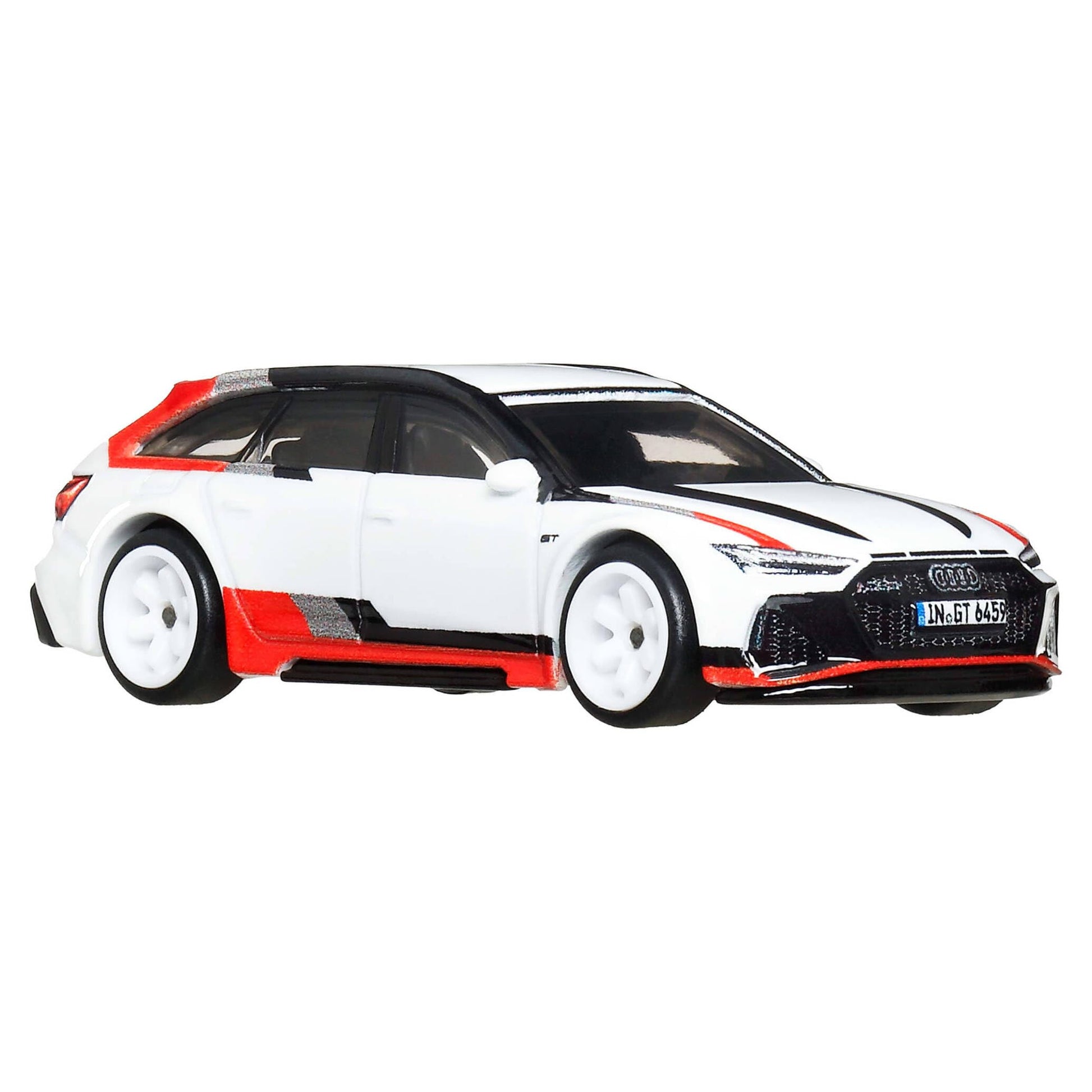 Hot Wheels Premium Car Culture Fast Wagons 1:64 Scale Die-Cast Audi RS 6 Avant Collectible Vehicle with Real Riders Tires & Metal/Metal Body & Chassis
