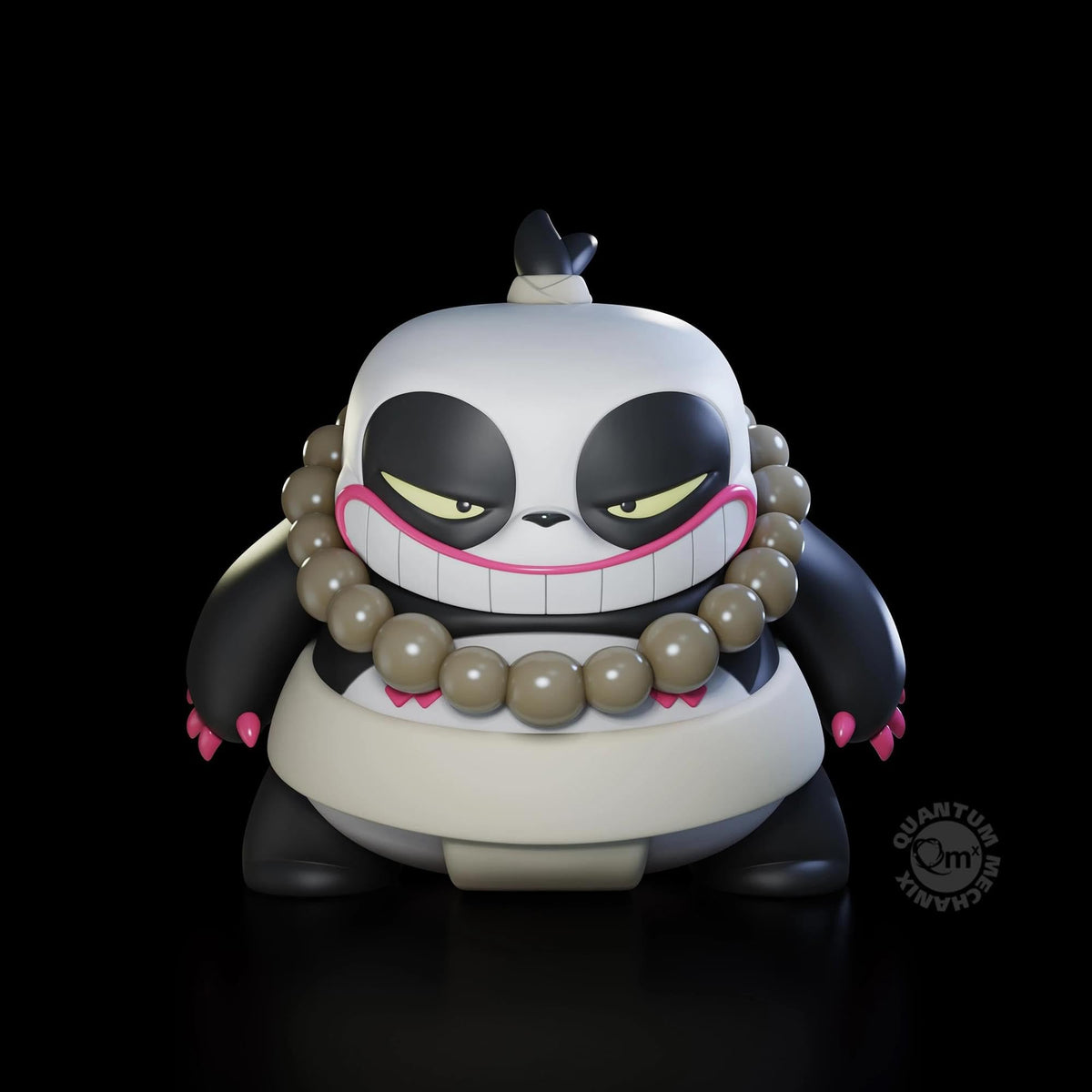 QMx Ozeki Panda Qrew Art Vinyl,Black & White
