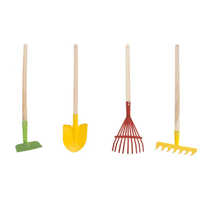 HEY! PLAY! Kids Gardening Tools Set, 4-Piece-Set