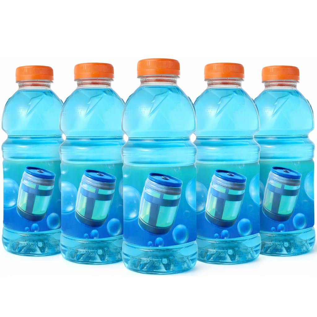 Game Bottle Labels for Birthday Party Gamer Party Favors Game Theme Party Decorations (24PCS)