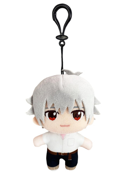 Great Eastern Entertainment Evangelion New Movie - Kaworu Nagisa (School Uniform) Mini Plush Plush w/Hook Clip 4.5"