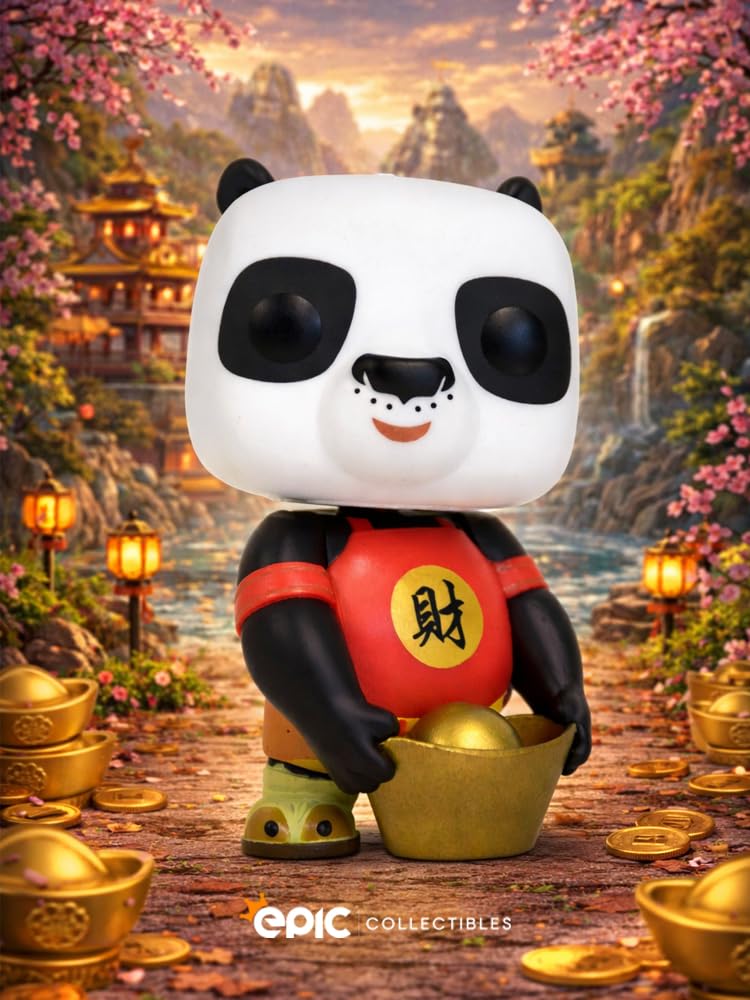 Funko Pop! Asia: Kung Fu Panda - Lucky Po 2016 Pop Asia Vinyl Figure